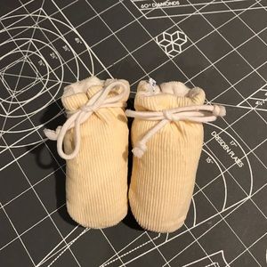 Vintage baby booties